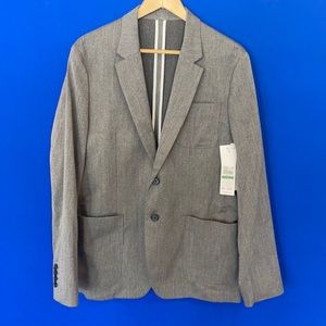 NWT Calvin Klein “Weekday” Blazer in Steel Cloud